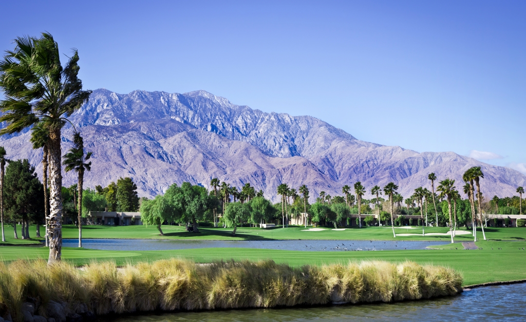 golfbaan palm springs verenigde staten Een golfbaan in Palm Springs, Verenigde Staten