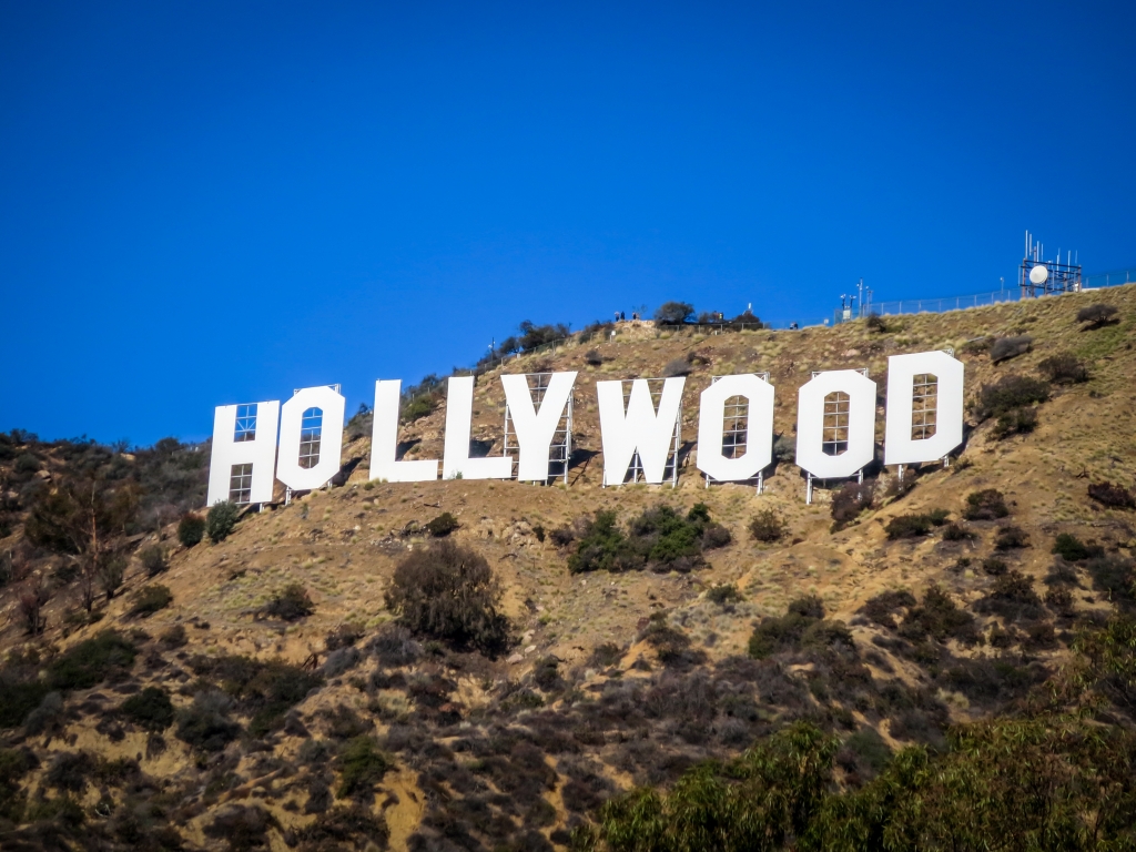 hollywood bord Hollywood bord in Los Angeles, Verenigde Staten