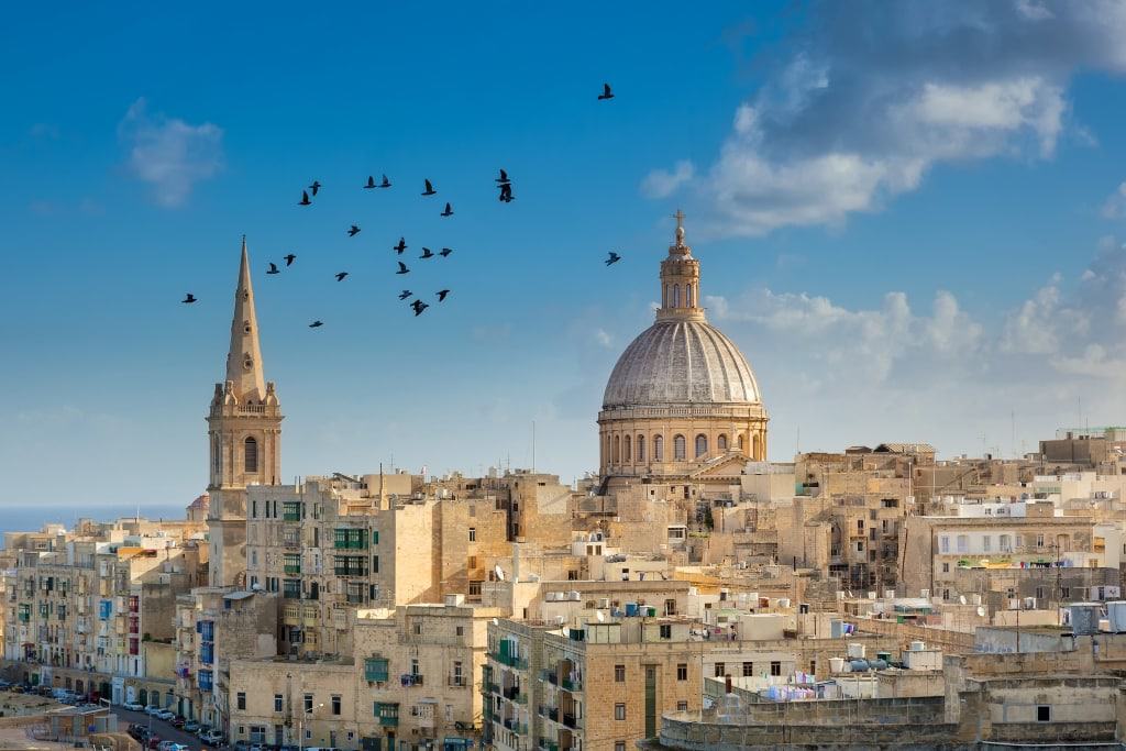 La Valletta op Malta
