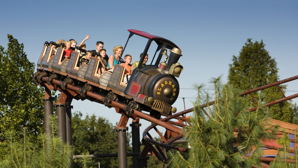 mijntrein attractiepark slagharen Mijntrein in het attractiepark Slagharen