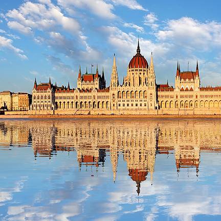 Parlementsgebouw in Boedapest, Hongarije