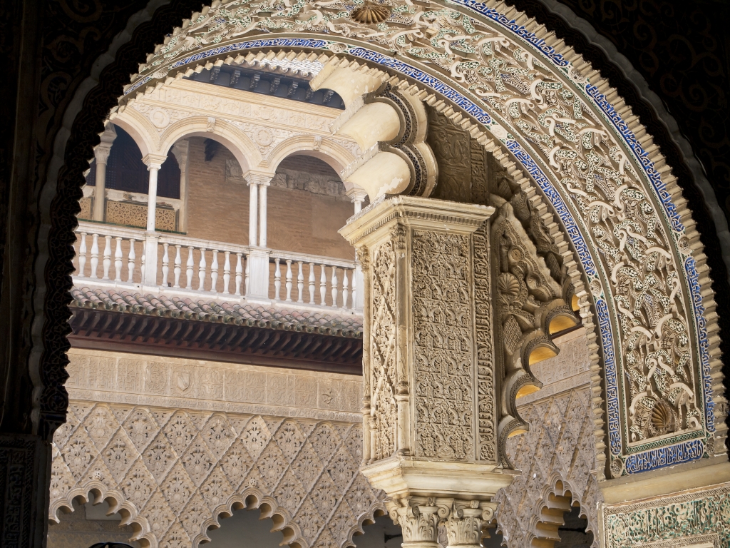 real alcazar sevilla spanje Real Alcázar in Sevilla, Spanje