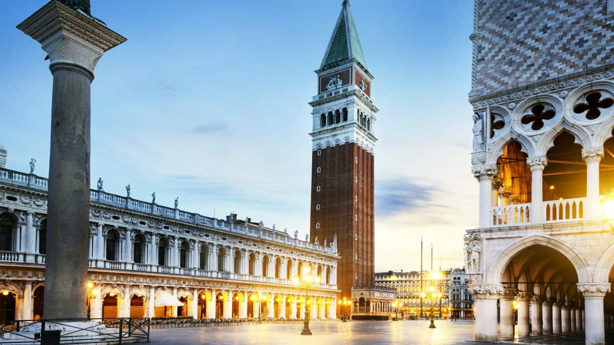 San Marcoplein in Venetië, Italië