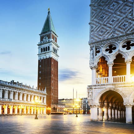 San Marcoplein in Venetië, Italië