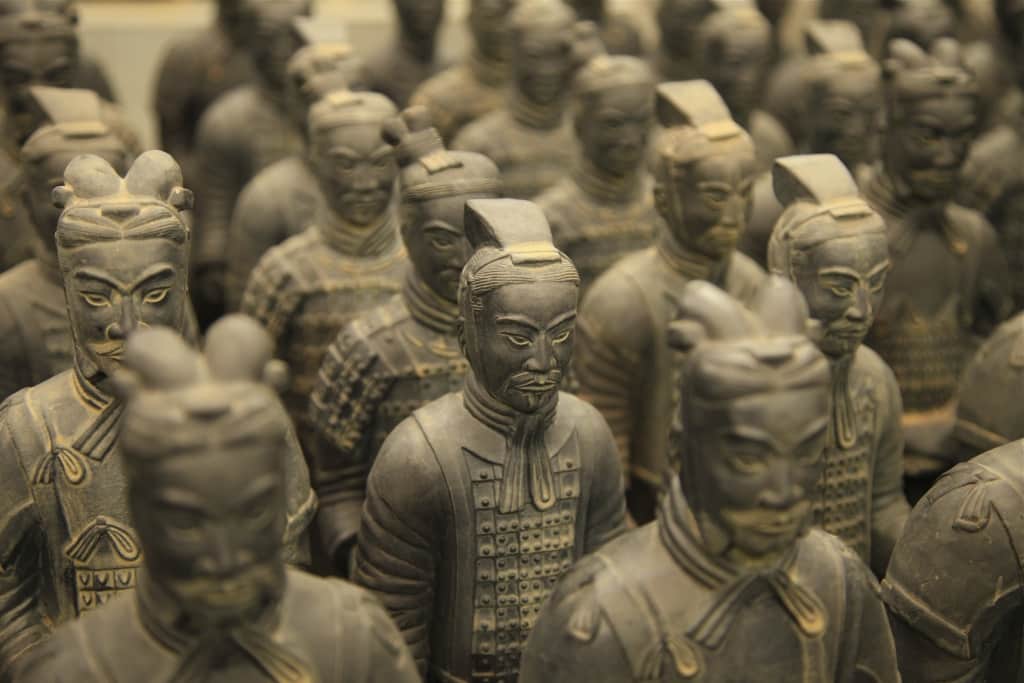 Terracotta leger in Xi'an, China