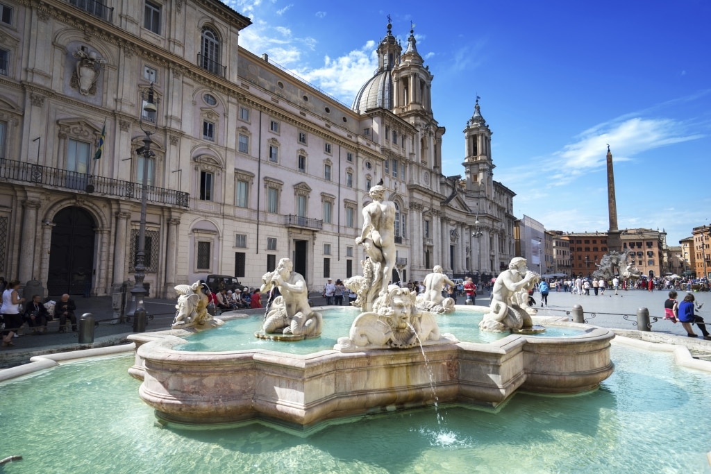 trevi fontein rome italie Trevi fontein in Rome, Italië