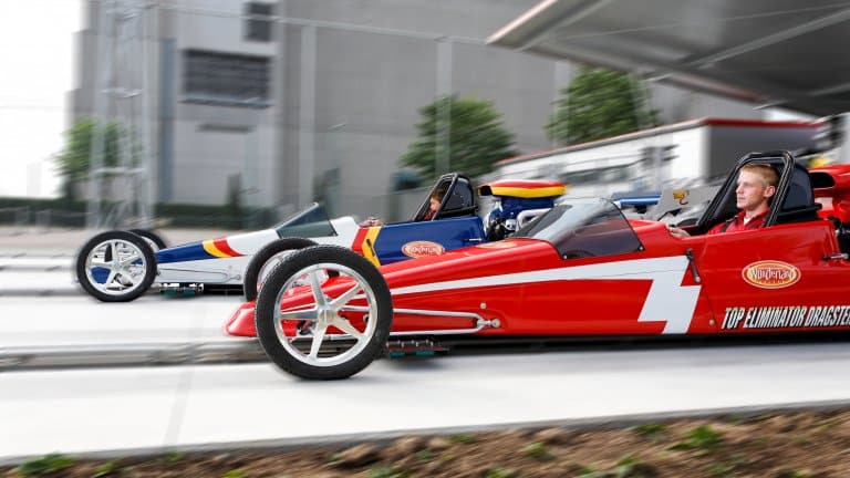 Attractie van Wunderland Kalkar in Duitsland