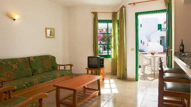 hotelkamer appartementencomplex luz y mar in puerto del carmen lanzarote Hotelkamer van Appartementencomplex Luz Y Mar in Puerto del Carmen, Lanzarote