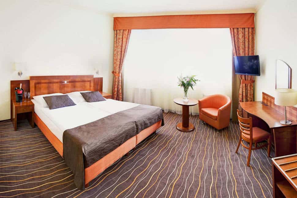hotelkamer best western hotel bila labut in praag tsjechie Hotelkamer van Best Western Hotel Bila Labut in Praag, Tsjechië