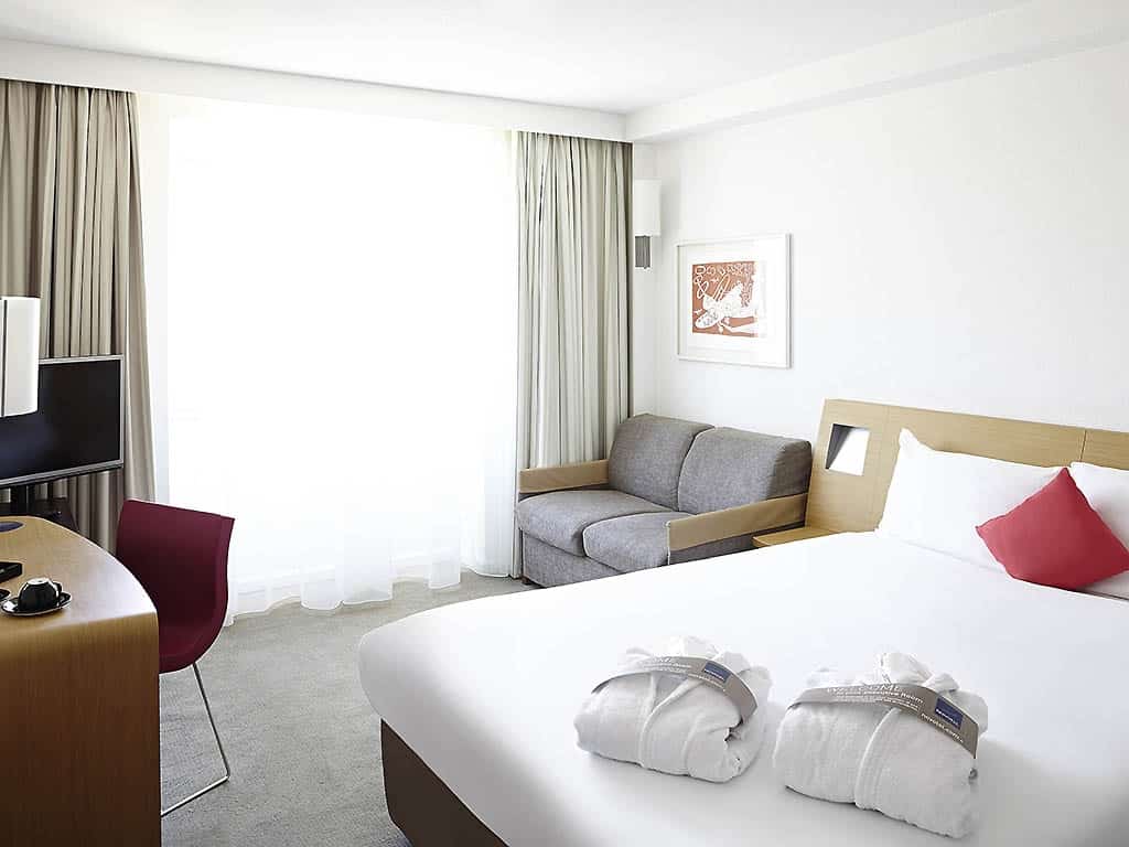 hotelkamer novotel marne la vallee in parijs frankrijk Hotelkamer van Novotel Marne La Vallée in Parijs, Frankrijk