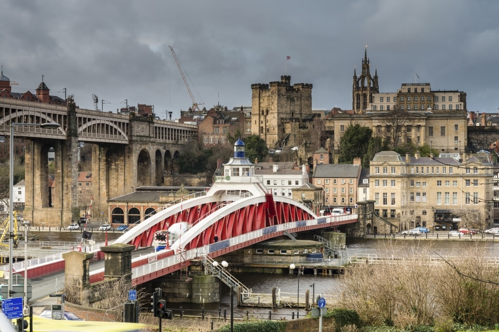 keep beyond the swing bridge newcastle engeland Keep beyond the Swing Bridge in Newcastle, Engeland