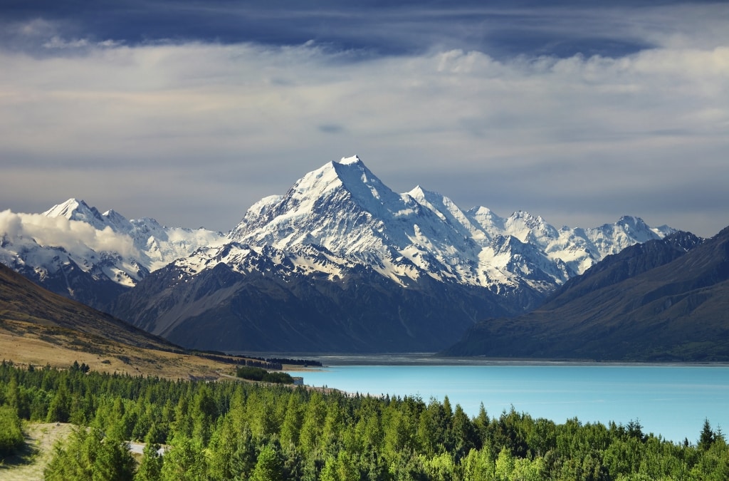 mount cook nieuw zeeland Mount Cook in Nieuw-Zeeland