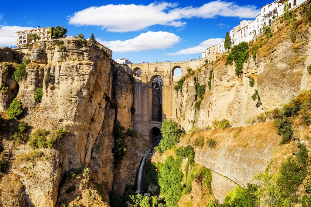 ronda andalusie spanje Oude stad van Ronda in Andalusië, Spanje