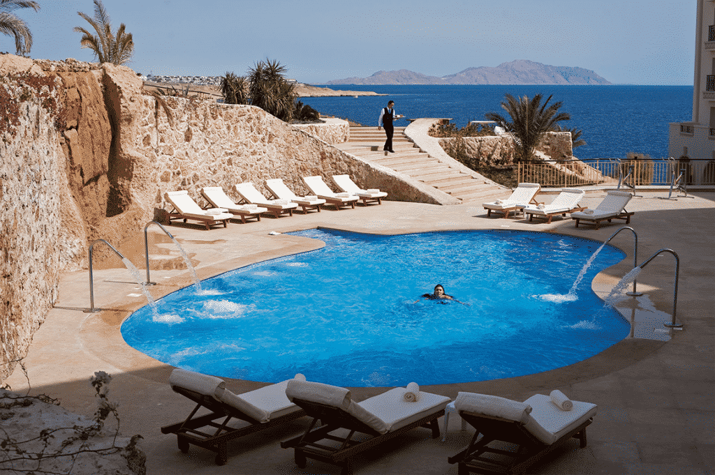 zwembad hotel stella di mare beach resort en spa egypte Zwembad van hotel Stella Di Mare Beach Resort en Spa in Egypte