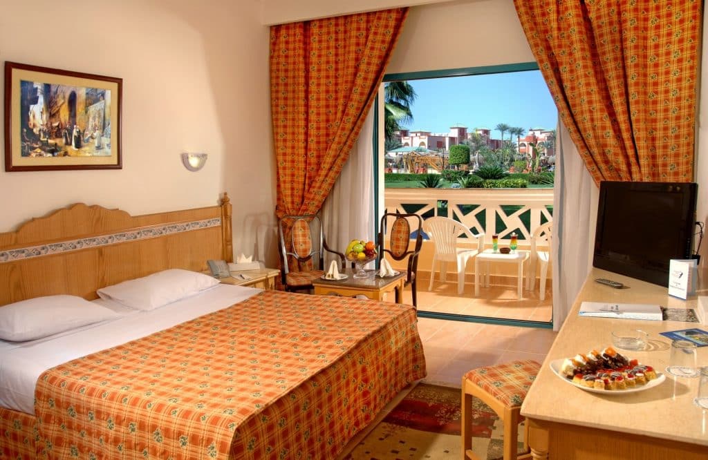 hotelkamer albatros aqua park resort in hurghada egypte Hotelkamer van Albatros Aqua Park Resort in Hurghada, Egypte