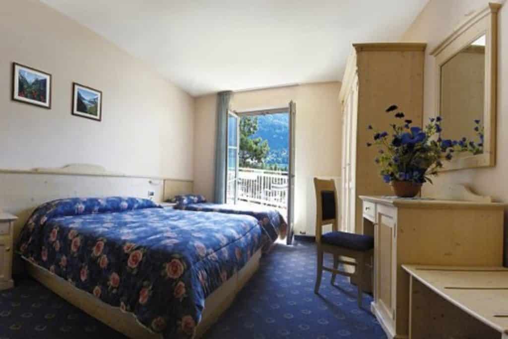 Hotelkamer van Hotel Europa in Molveno, Italië