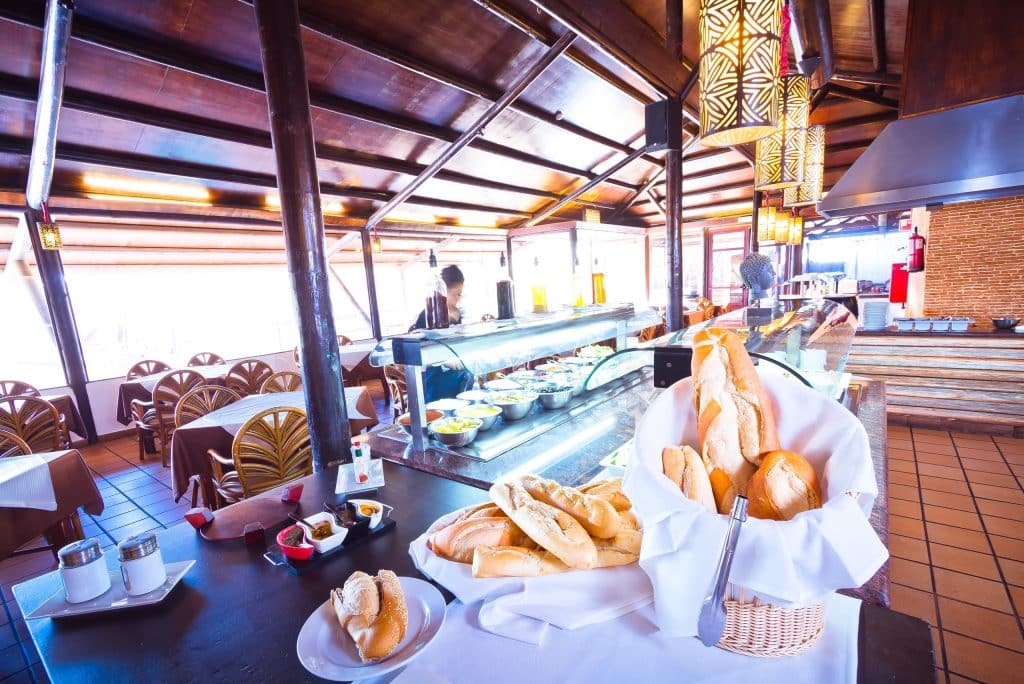 Restaurant van Hotel Arena Suite in Corralejo, Fuerteventura