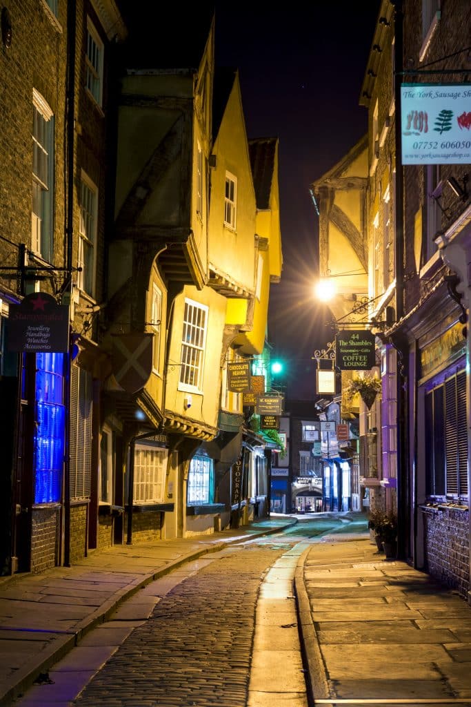 shambles straat in york engeland Shambles straat in York, Engeland