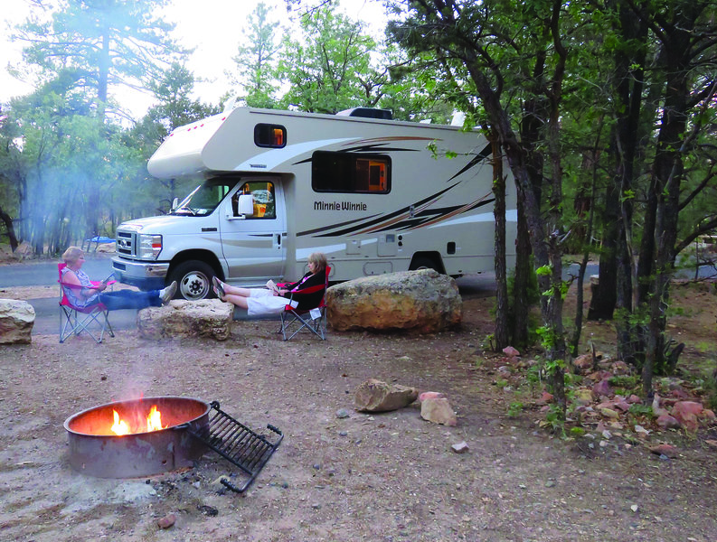 camperplek natuur amerika Kampeerplek in de natuur in Amerika