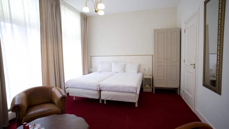 hotelkamer hotel schimmelpenninck huys in groningen Hotelkamer van Hotel Schimmelpenninck Huys in Groningen