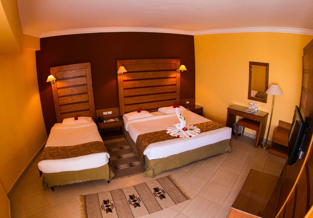 hotelkamer hotel the movie gate in hurghada egypte Hotelkamer van Hotel The Movie Gate in Hurghada, Egypte