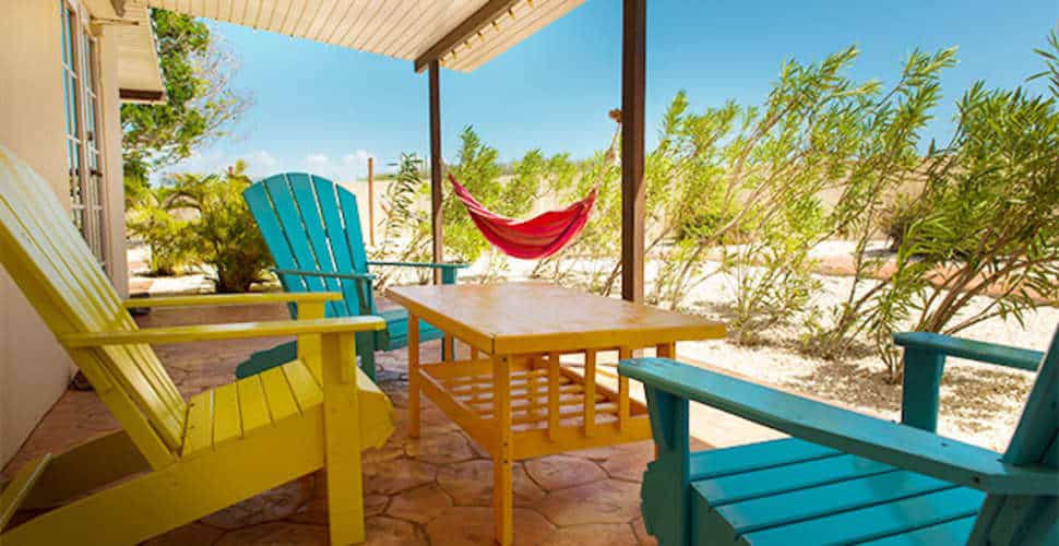 terras white beach appartementen in bubali aruba Terras van White Beach Appartementen in Bubali, Aruba