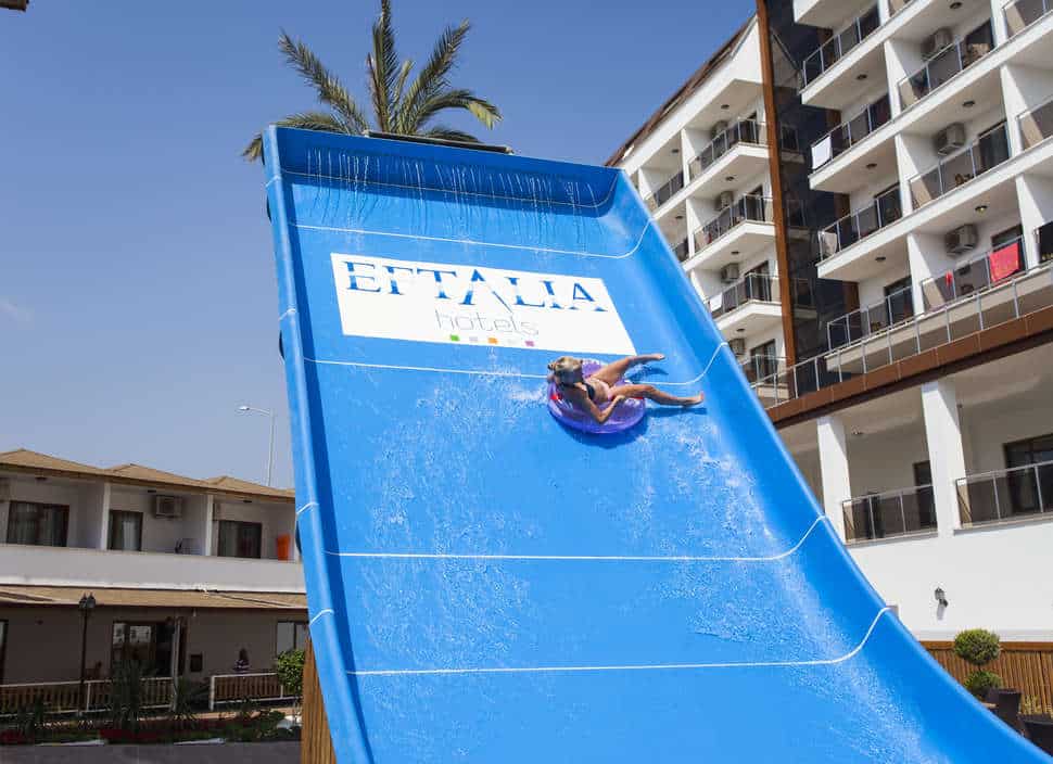 glijbaan splashworld eftalia splash resort in alanya turkije Glijbaan van SPLASHWORLD Eftalia Splash Resort in Alanya, Turkije