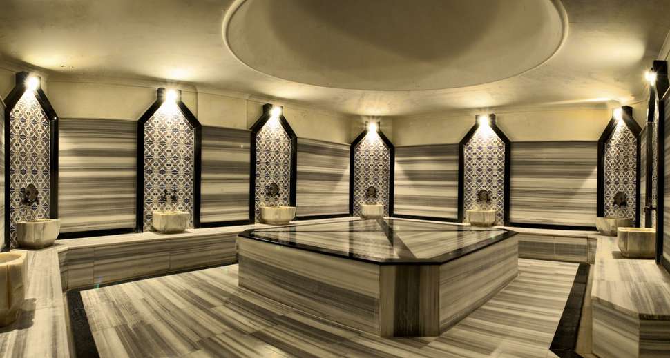 Hamam van Hotel Ephesia in Kusadasi, Turkije