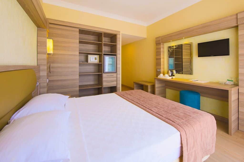 hotelkamer banu hotel in marmaris turkije Hotelkamer van Banu Hotel in Marmaris, Turkije