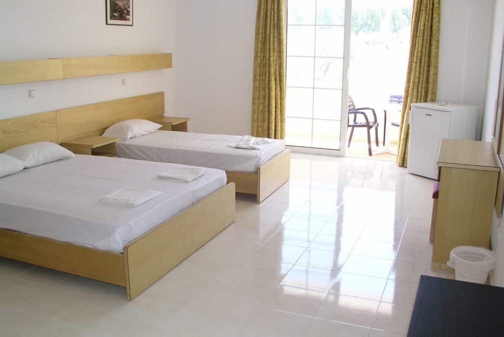 hotelkamer fantasy hotel in kolymbia rhodos Hotelkamer van Fantasy Hotel in Kolymbia, Rhodos