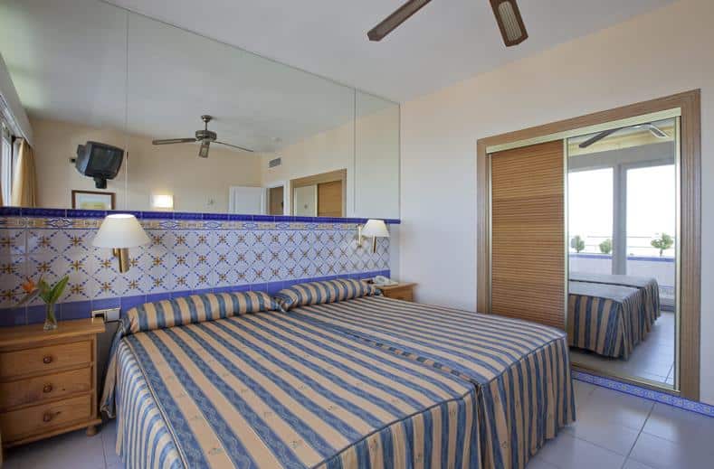 Hotelkamer van Playasol Spa in Roquetas de Mar, Spanje