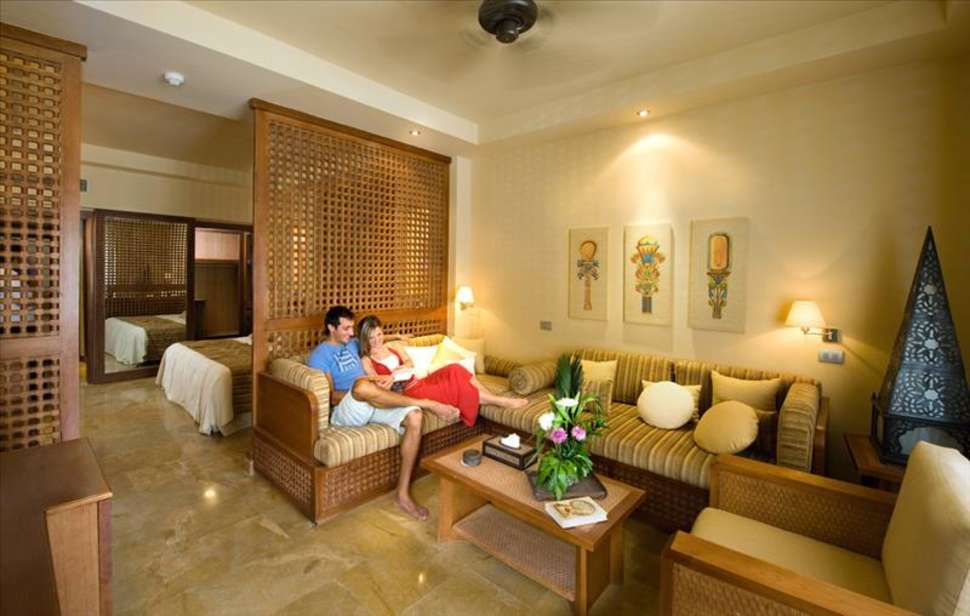 Hotelkamer van Sunwing Waterworld Makadi in Hurghada, Egypte