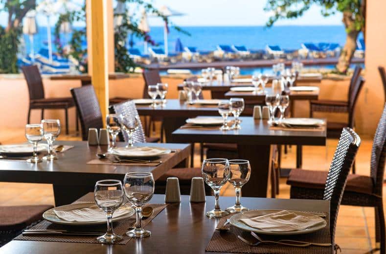 restaurant silva beach resort in chersonissos kreta Restaurant van Silva Beach Resort in Chersonissos, Kreta