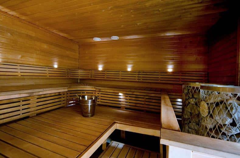 Sauna van Original Sokos Kuusamo in Kuusamo, Lapland, Finland