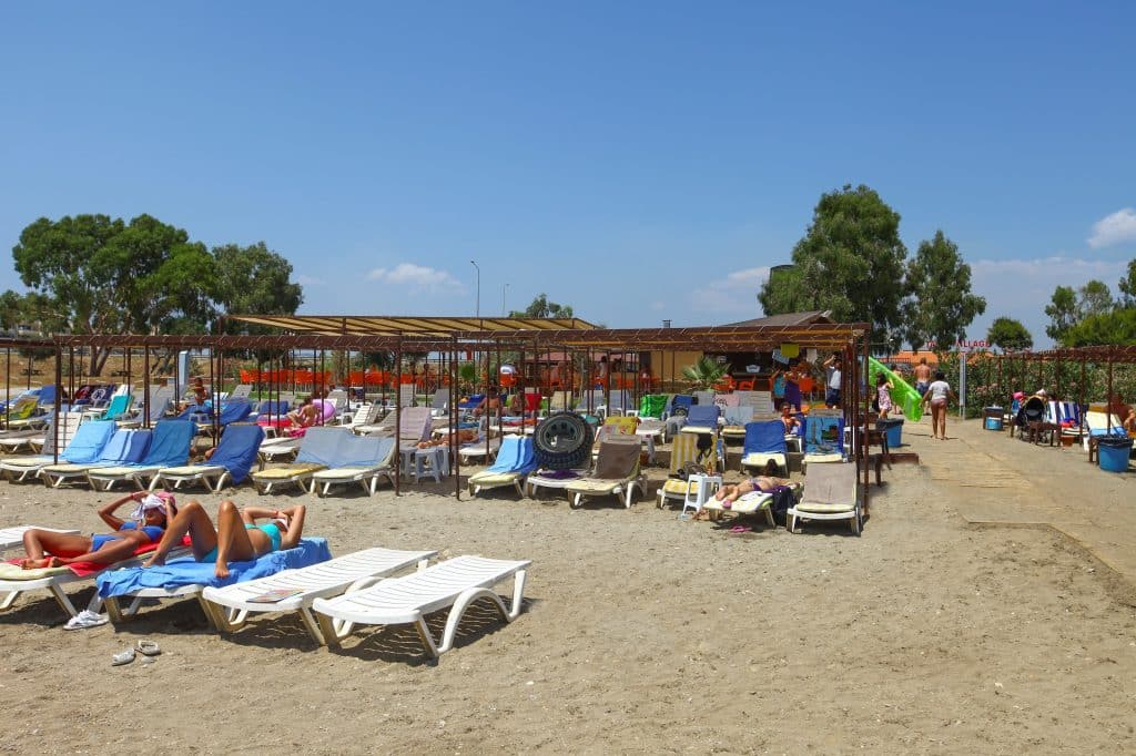 strand eftalia village resort in alanya turkije Strand van Eftalia Village Resort in Alanya, Turkije
