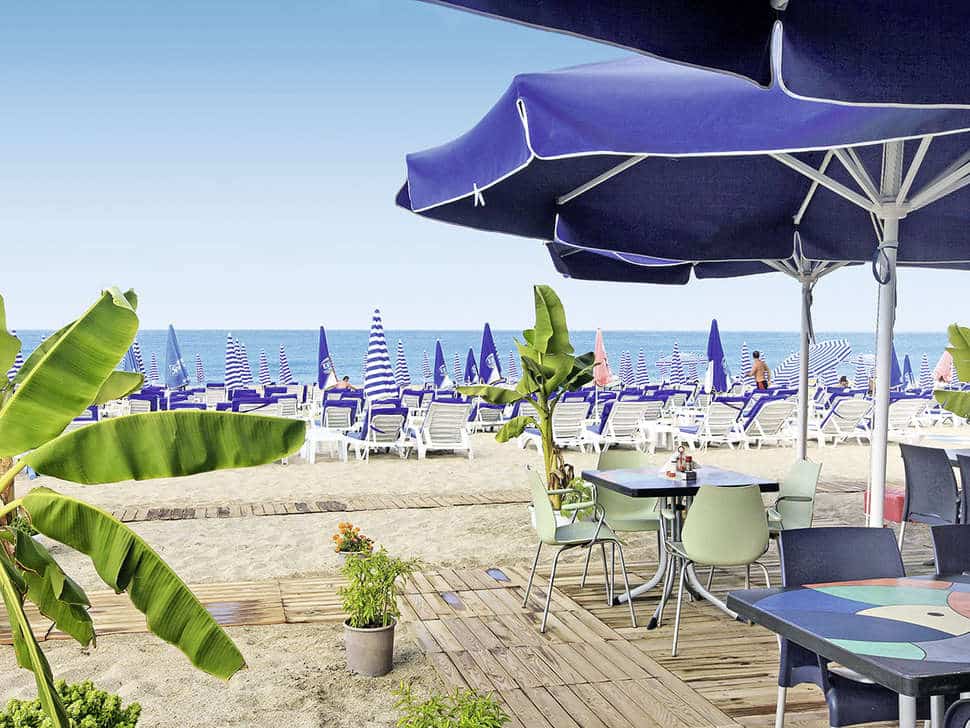 strand tac premier hotel en spa in alanya turkije Strand van TAC Premier Hotel & Spa in Alanya, Turkije
