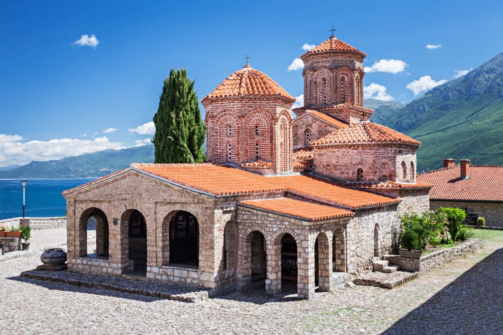 sveti naum klooster bij ohrid macedonie Sveti Naum klooster bij Ohrid, Macedonië