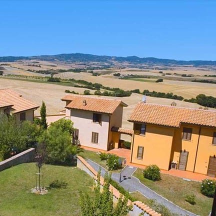 Uitzicht van Residence La Pieve Di Pomaia in Pomaia, Italië