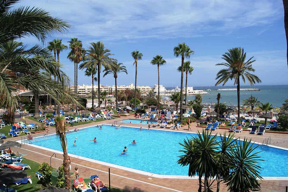 Zwembad van Best Hotels Triton in Benalmádena, Spanje
