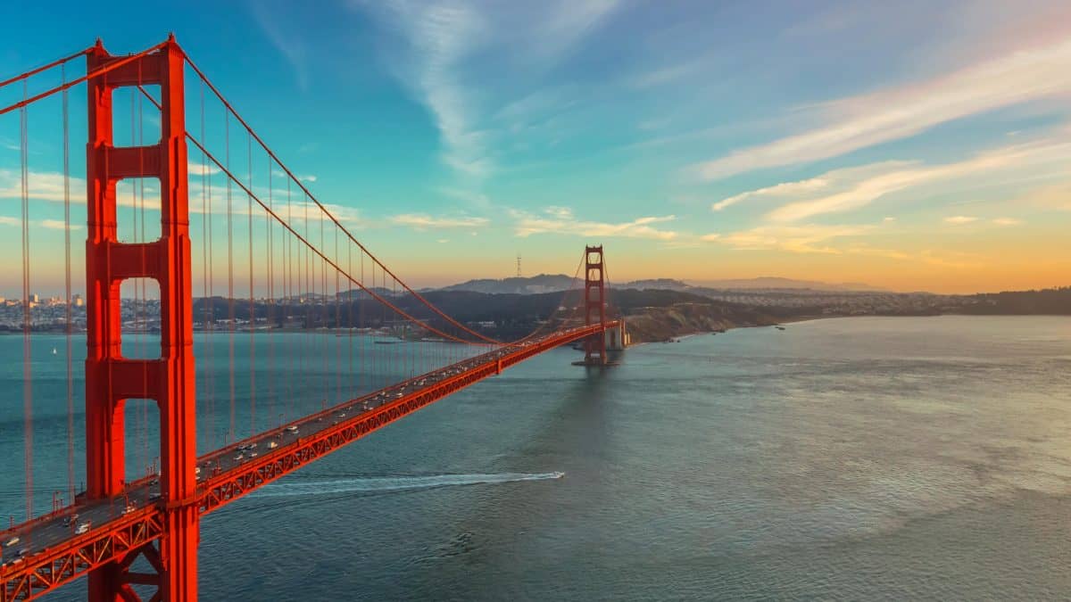 Golden Gate Bridge in San Francisco, Verenigde Staten