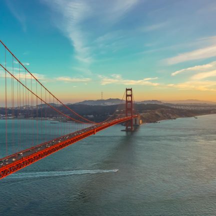 Golden Gate Bridge in San Francisco, Verenigde Staten