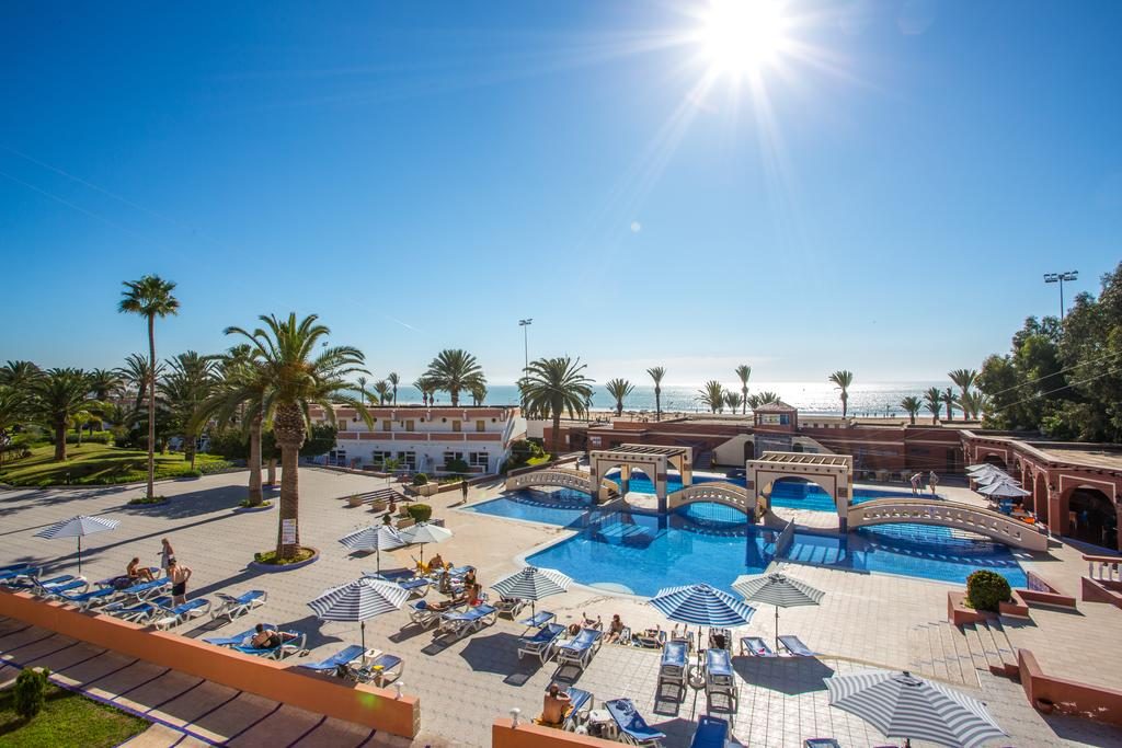 hotel club almoggar garden beach in agadir marokko Uitzicht van Hotel Club Almoggar Garden Beach in Agadir, Marokko