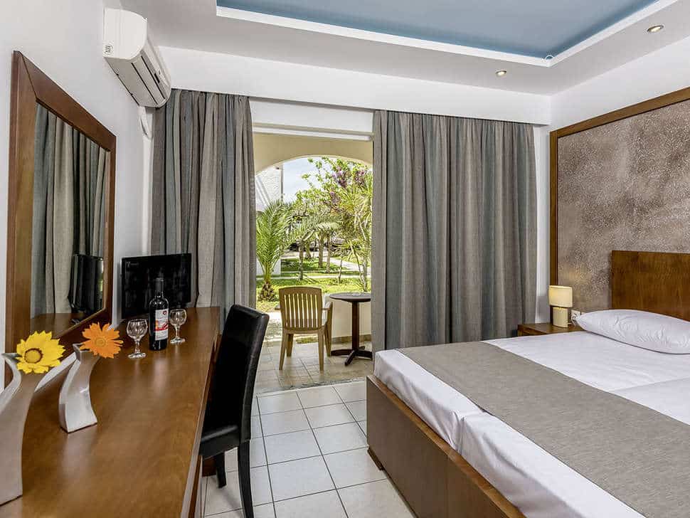 Hotelkamer van Gaia Village Hotel in Tigaki, Kos