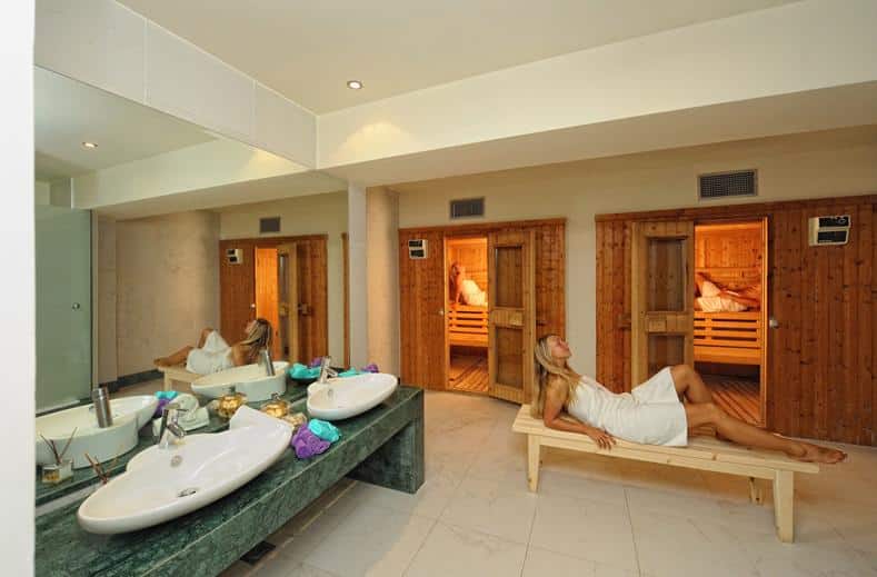 saunas aphrodite beach club resort in gouves kreta Sauna's van Aphrodite Beach Club resort in Gouves, Kreta