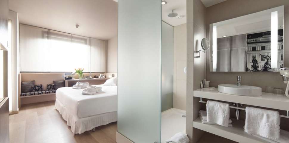 Hotelkamer barcelo praha hotel praag tsjechie Hotelkamer van het Barcelo Praha Hotel in Praag, Tsjechië