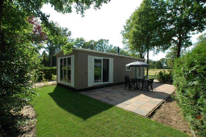 Lodge vakantiepark landgoed de ijsvogel voorthuizen gelderland Lodge de Kieviet van Vakantiepark Landgoed de IJsvogel in Voorthuizen, Gelderland