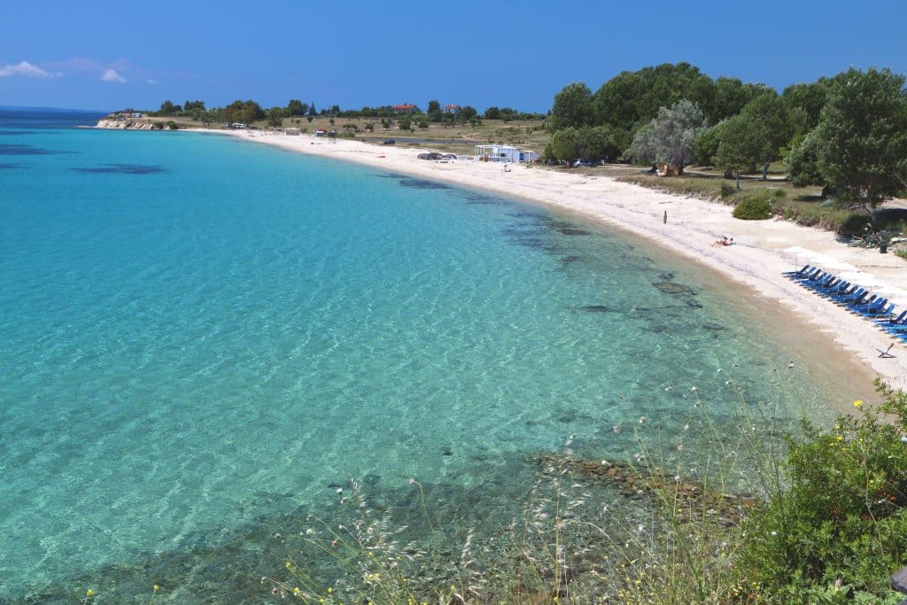 Strand Griekenland Strand in Chalkidiki