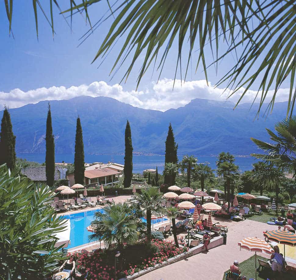 Ligging van Hotel Royal Village in Limone sul Garda, Gardameer
