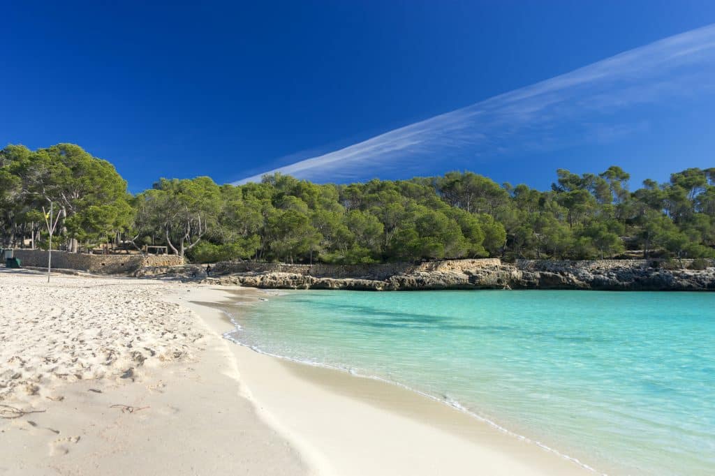 Zandstrand Mallorca Spanje Aparthotel Es Bolera / Ses Cases in Cala d'Or, Mallorca