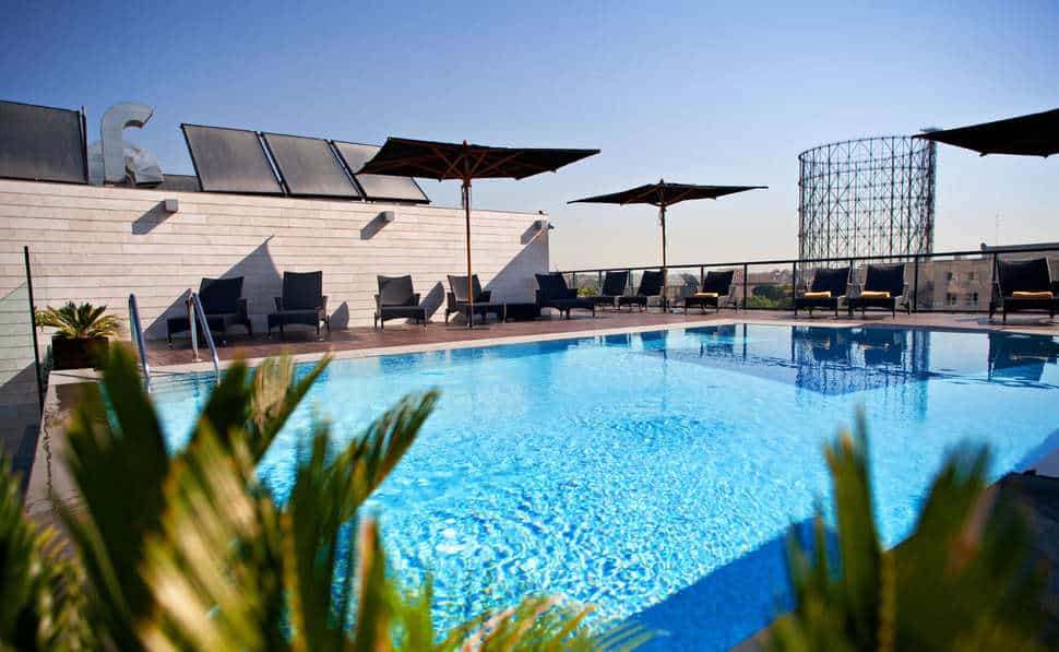 zwembad h10 roma citta rome italie 1 Zwembad in H10 Roma Citta in Rome, Italië